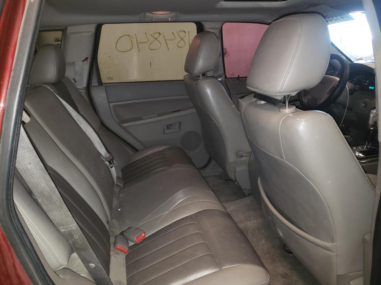 Photo 6 from auction – 2007 JEEP GRAND CHER with VIN 1J8HR48N07C616752