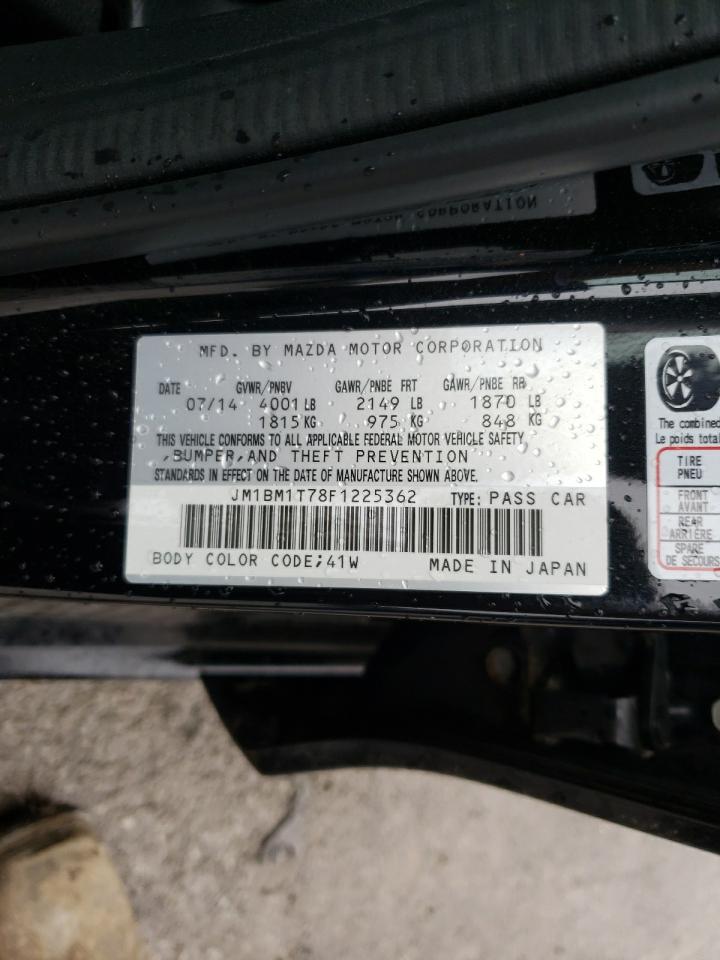 Photo 10 from auction – 2015 MAZDA 3 SV with VIN JM1BM1T78F1225362