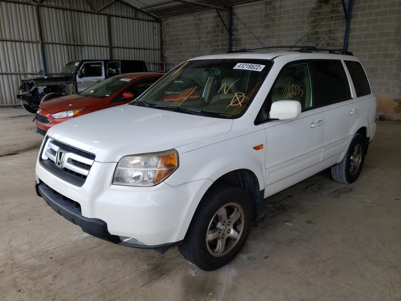 Zdjęcie 2 z aukcji – 2007 HONDA PILOT EXL z VIN 5FNYF285X7B011614