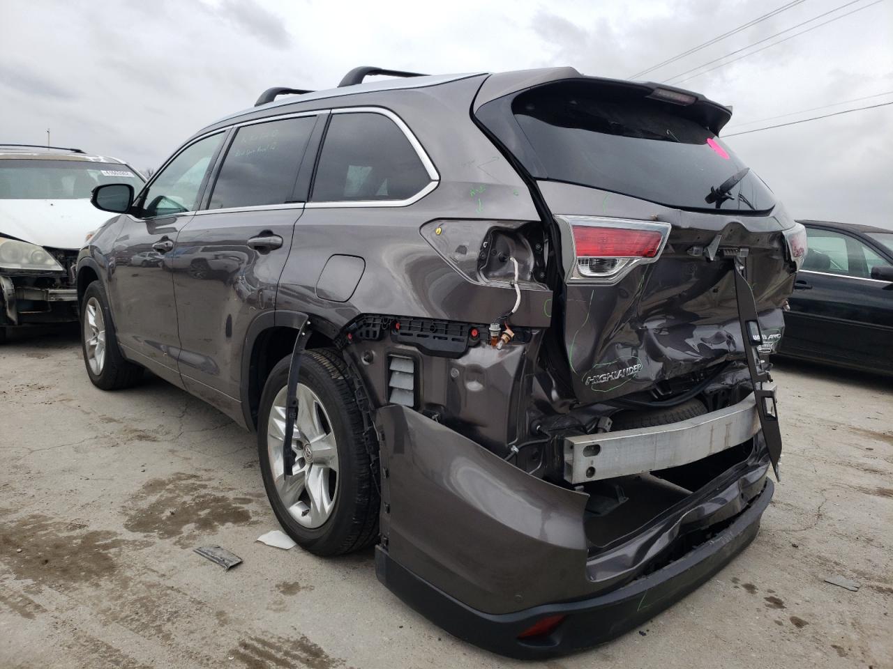 Photo 3 from auction – 2014 TOYOTA HIGHLANDER with VIN 5TDDKRFH6ES031786
