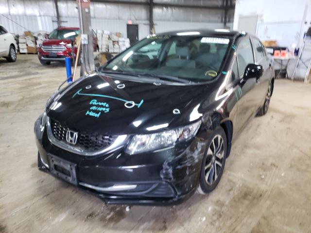 Photo 2 from auction – 2013 HONDA CIVIC EX with VIN 19XFB2F85DE041542