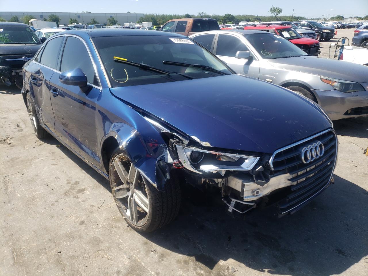 AUDI A3 PREMIUM 2015 with VIN WAUCCGFF7F1123805 - Photo from auction