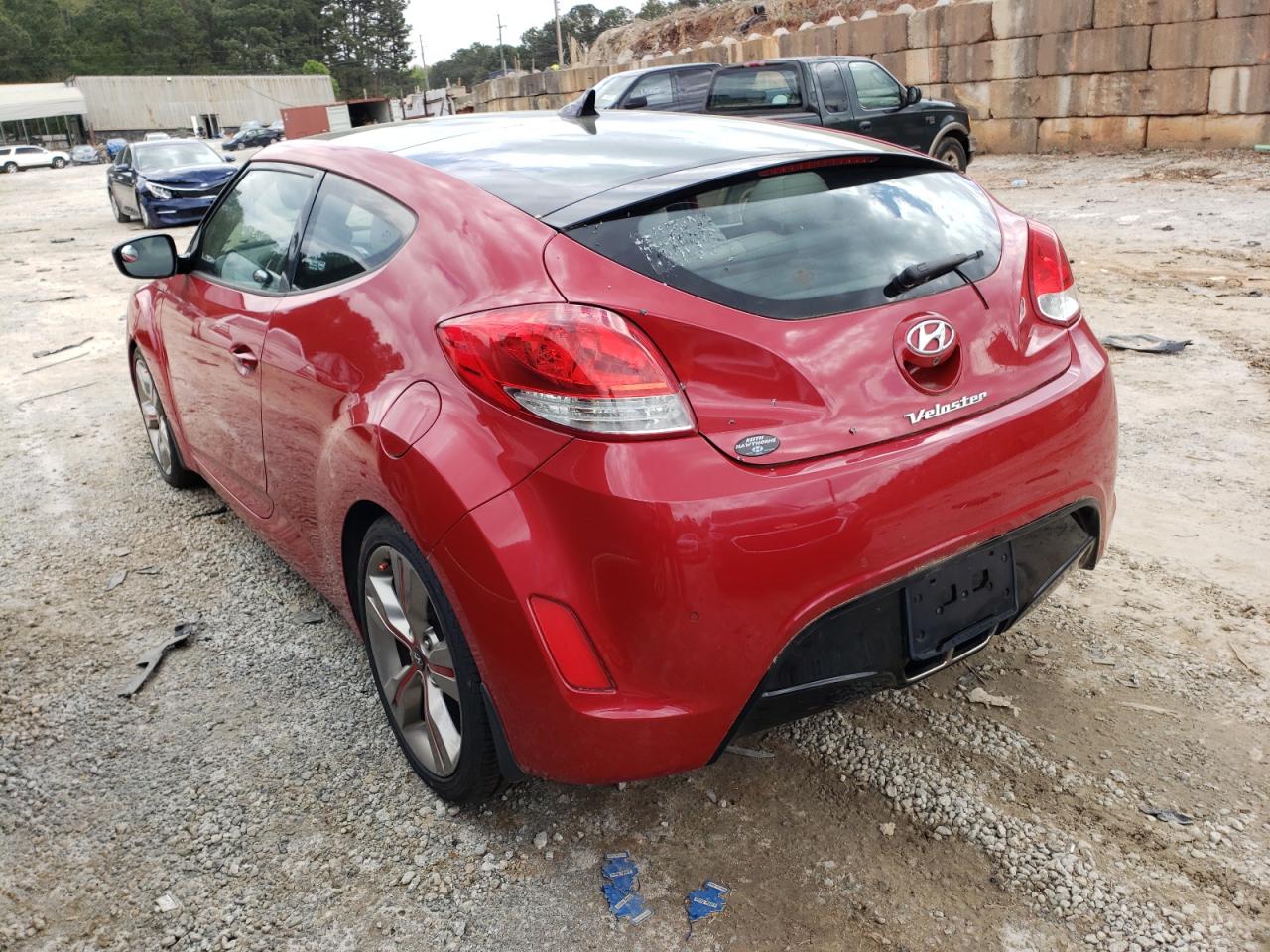 Photo 3 from auction – 2013 HYUNDAI VELOSTER with VIN KMHTC6AD5DU111100