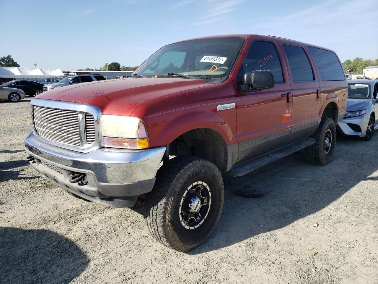 Photo 2 from auction – 2001 FORD EXCURSION with VIN 1FMNU41SX1EB02682
