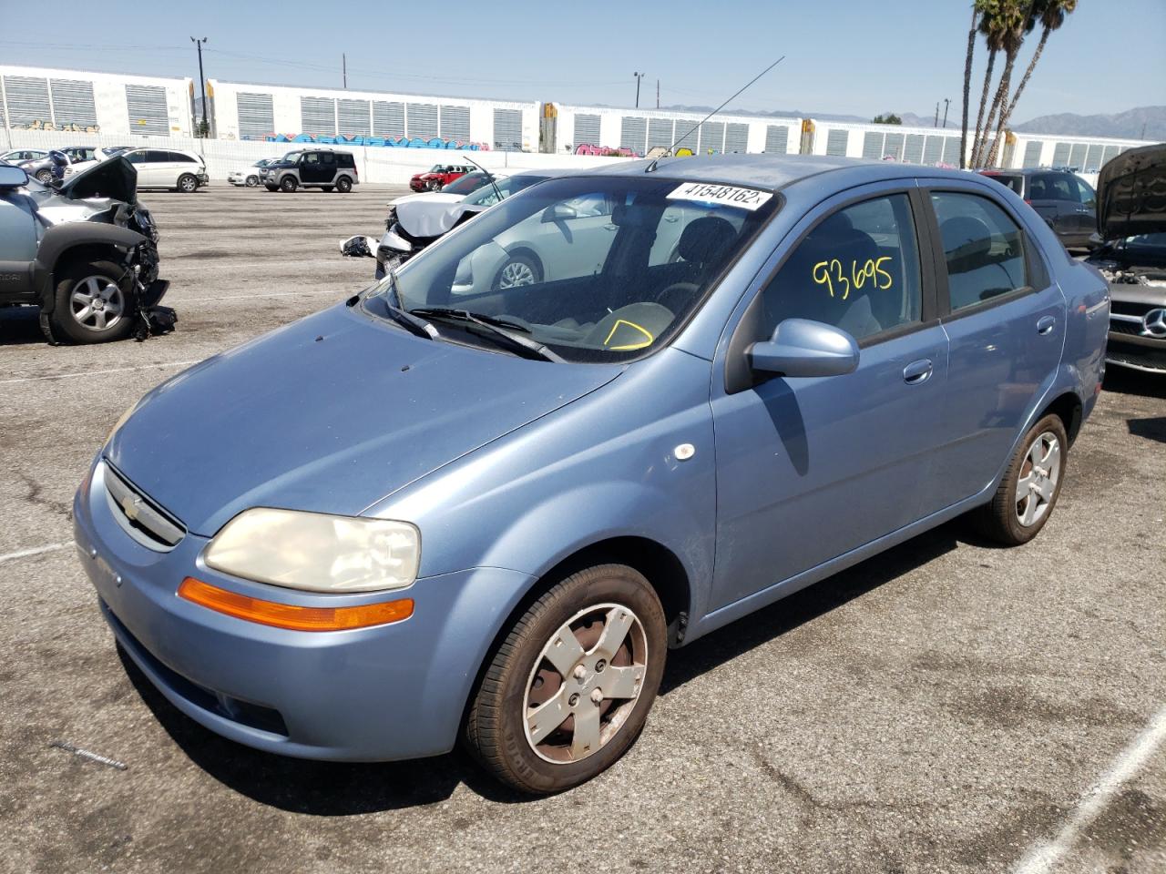 Photo 2 from auction – 2006 CHEVROLET AVEO BASE with VIN KL1TD56676B528259