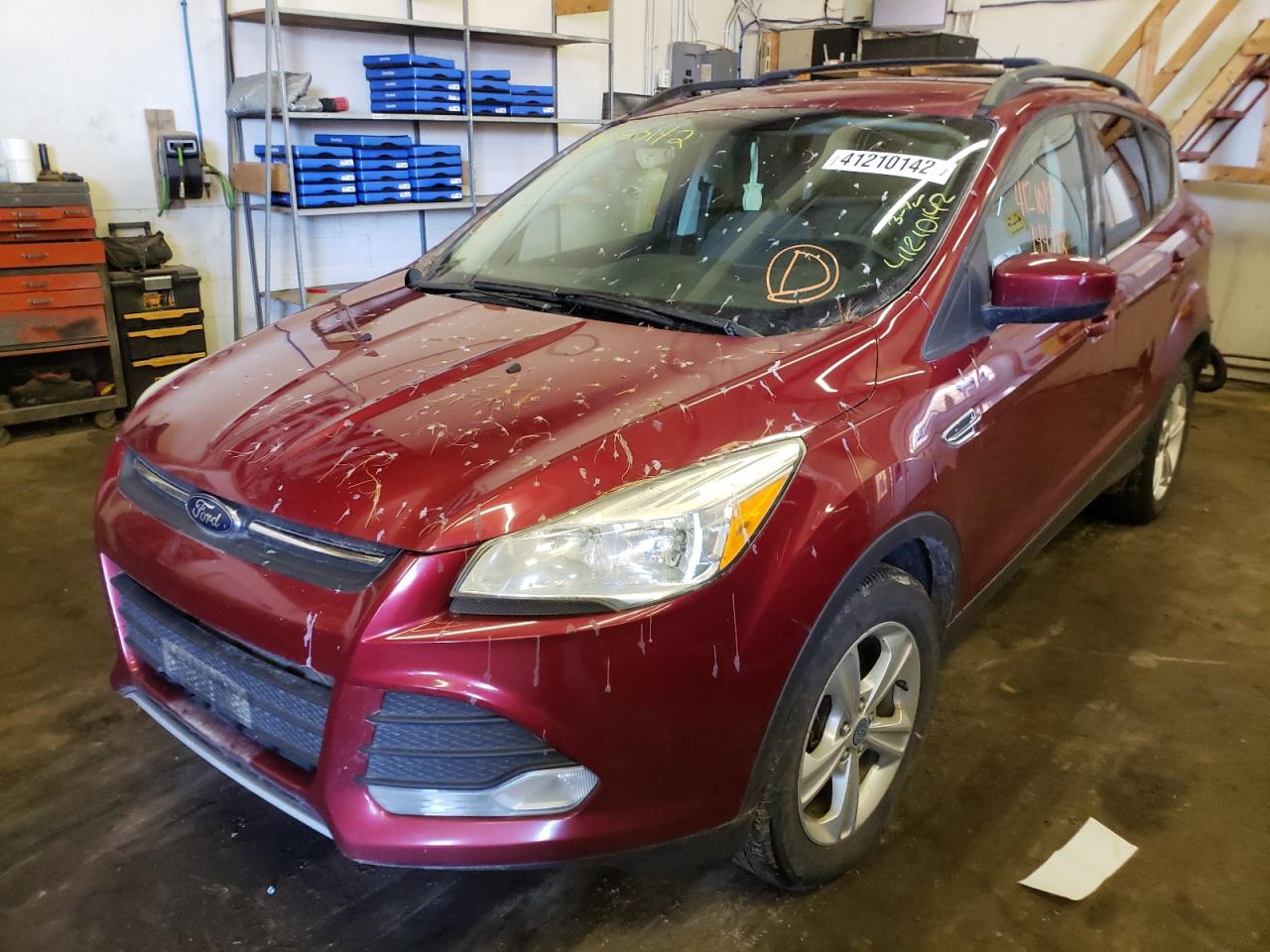 Photo 2 from auction – 2013 FORD ESCAPE SE with VIN 1FMCU9GX3DUA27373