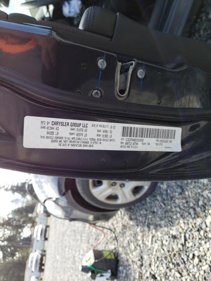 Photo 10 from auction – 2013 DODGE DART SE with VIN 1C3CDFAA8DD319936