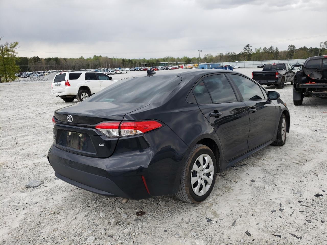 Photo 4 from auction – 2021 TOYOTA COROLLA LE with VIN 5YFEPMAE5MP265835