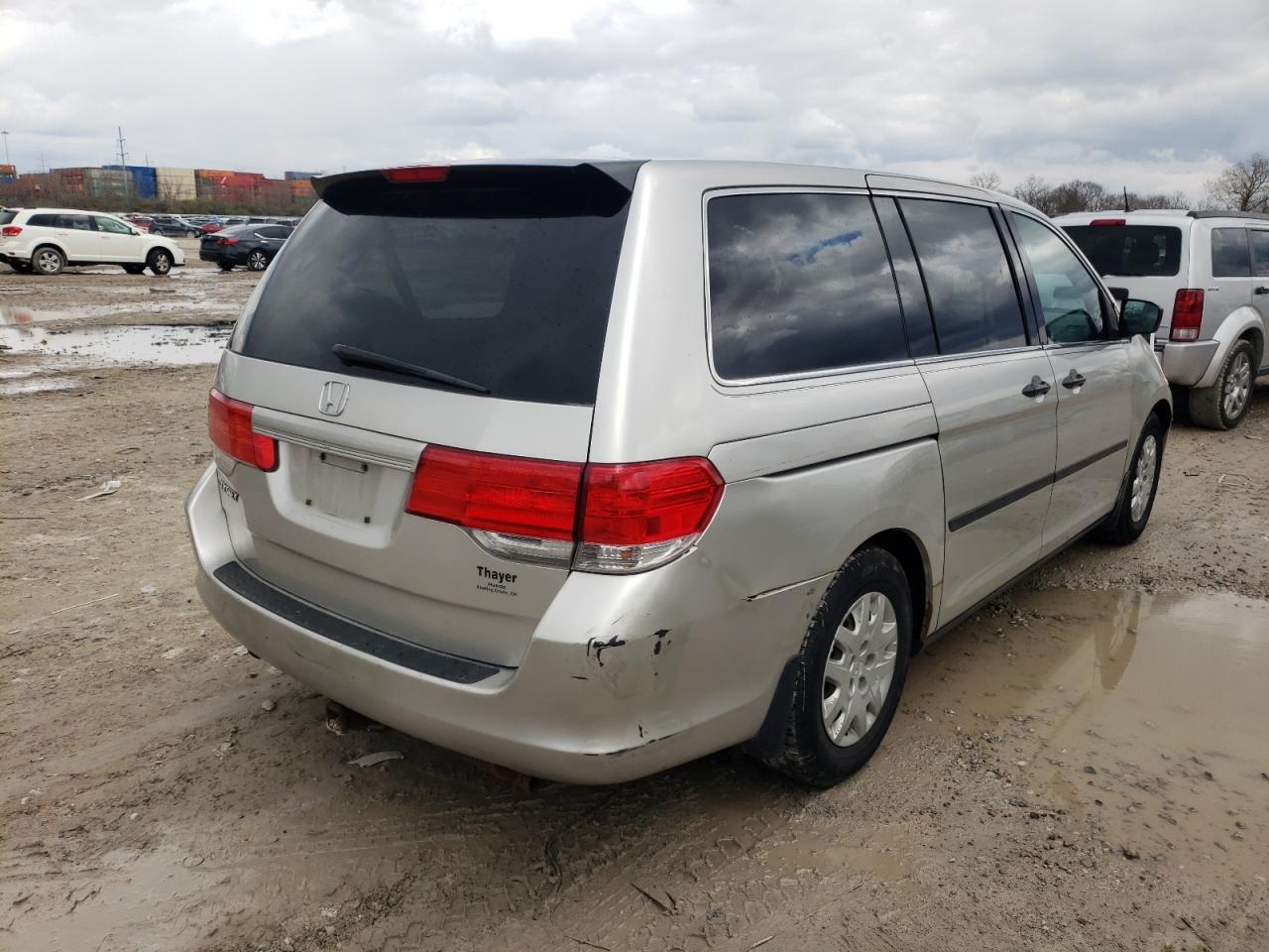 Photo 4 from auction – 2008 HONDA ODYSSEY LX with VIN 5FNRL38258B047138