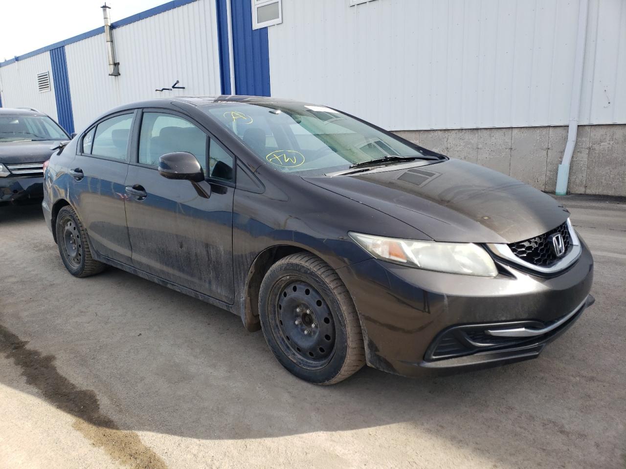 HONDA CIVIC LX 2013 with VIN 2HGFB2E5XDH018982 - Photo from auction