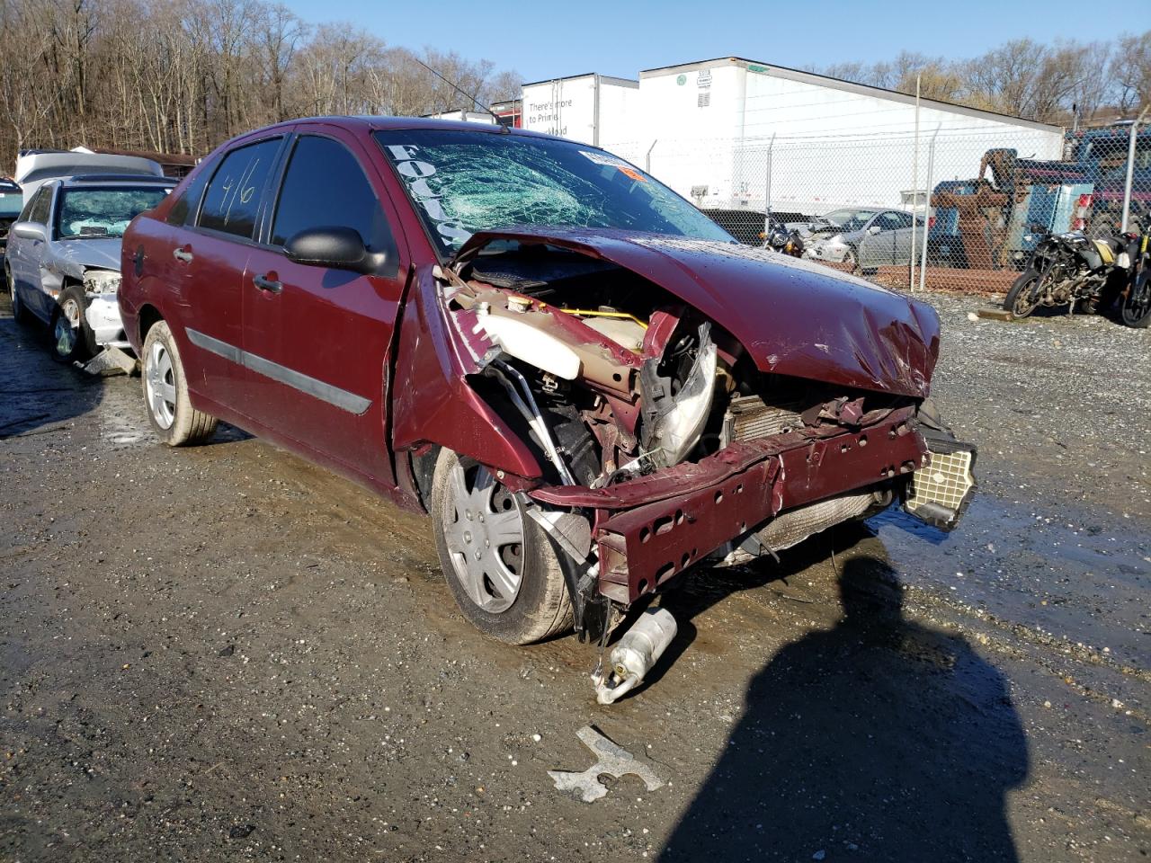 Photo 9 from auction – 2007 FORD FOCUS ZX4 with VIN 1FAFP34N27W279901