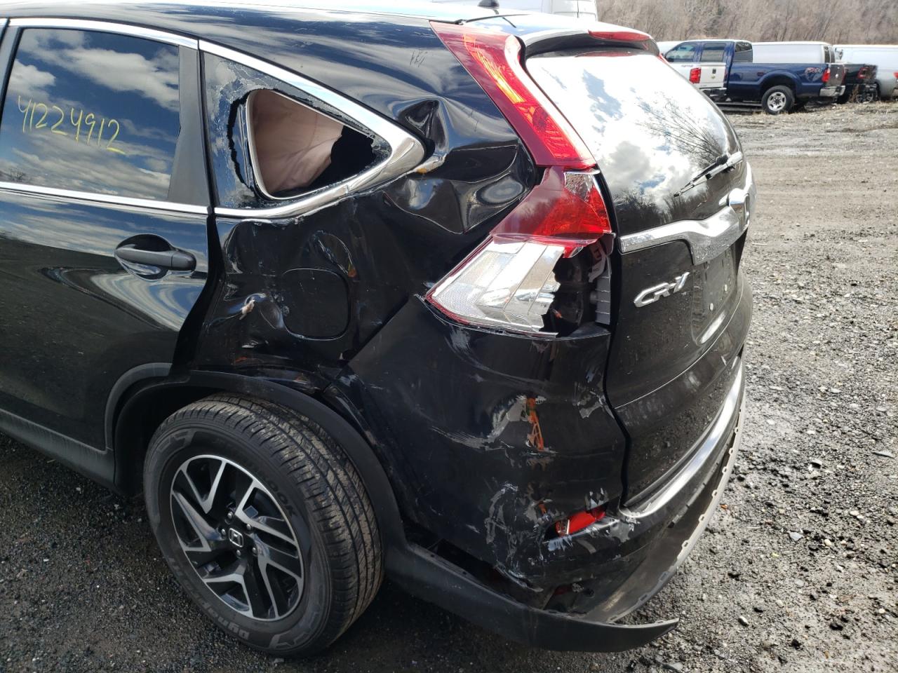 Photo 9 from auction – 2016 HONDA CR-V SE with VIN 5J6RM4H41GL026829
