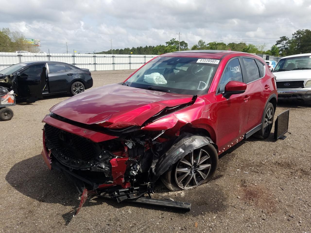 Photo 2 from auction – 2018 MAZDA CX-5 TOURI with VIN JM3KFACM9J0428234