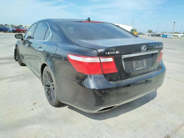 Photo 3 from auction – 2007 LEXUS LS 460L with VIN JTHGL46F675014943