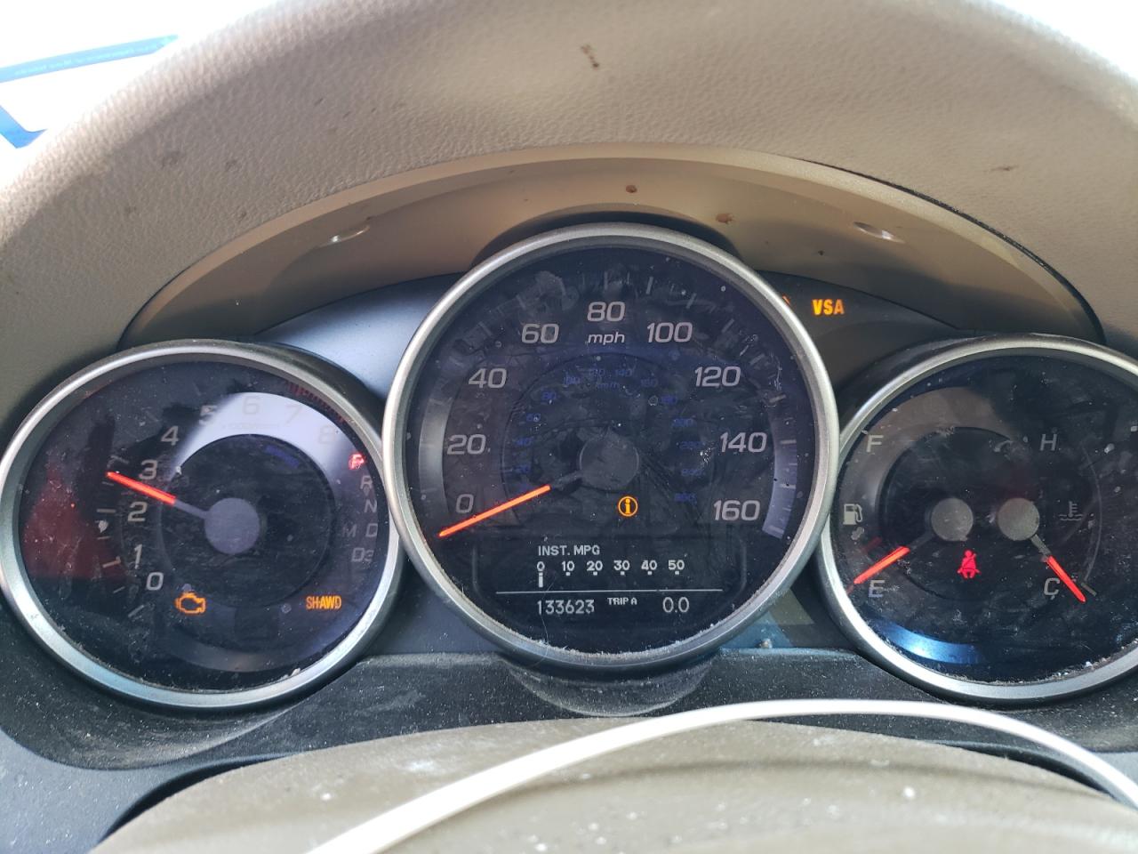 Photo 8 from auction – 2008 ACURA RL with VIN JH4KB16628C002510