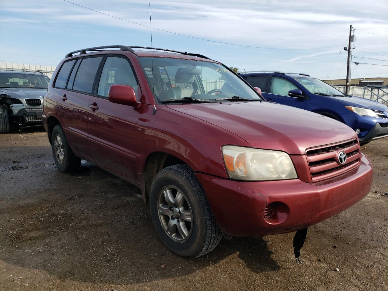 TOYOTA HIGHLANDER 2007 with VIN JTEHP21A770202163 - Photo from auction
