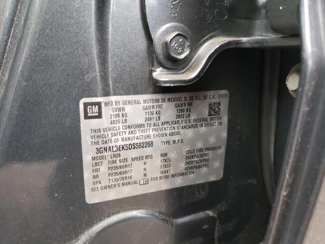 Photo 10 from auction – 2013 CHEVROLET CAPTIVA LT with VIN 3GNAL3EK5DS582268