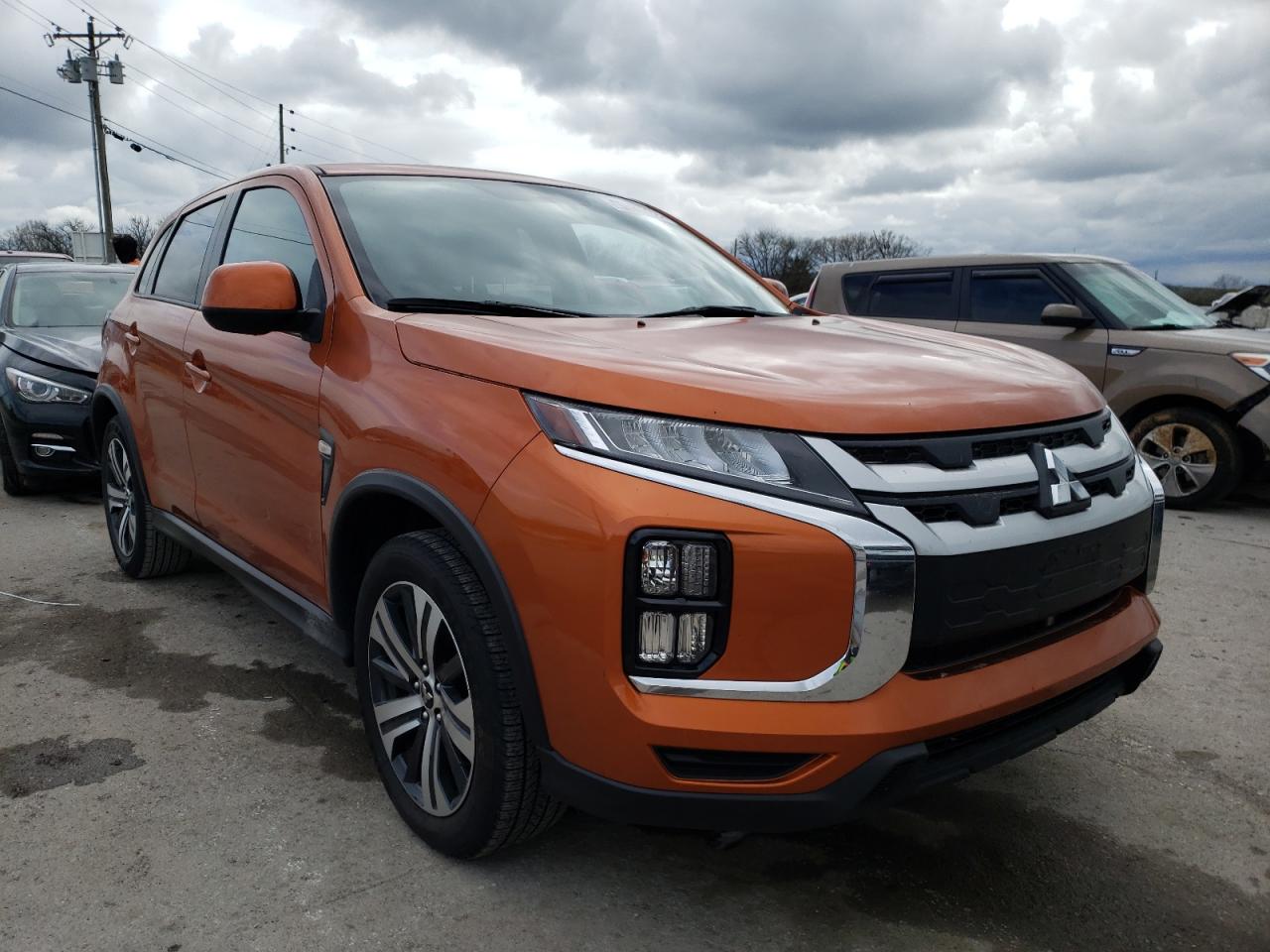MITSUBISHI OUTLANDER 2020 with VIN JA4AP3AU2LU016078 - Photo from auction
