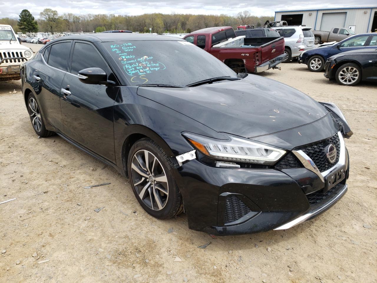Photo 1 from auction – 2020 NISSAN MAXIMA SV with VIN 1N4AA6CV3LC363803