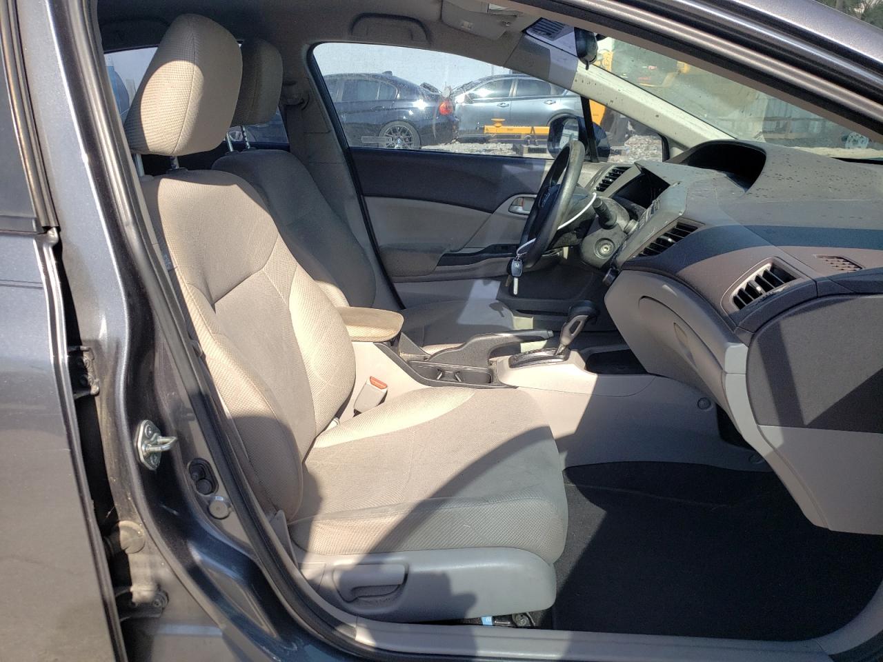 Photo 5 from auction – 2012 HONDA CIVIC with VIN 19XFB2F5XCE072628