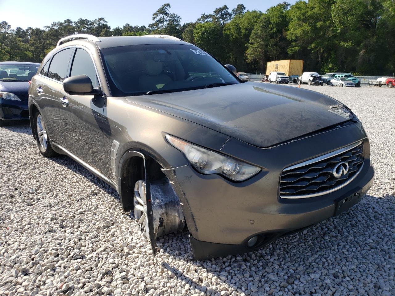 INFINITI FX35 2009 with VIN JNRAS18U19M100772 - Photo from auction