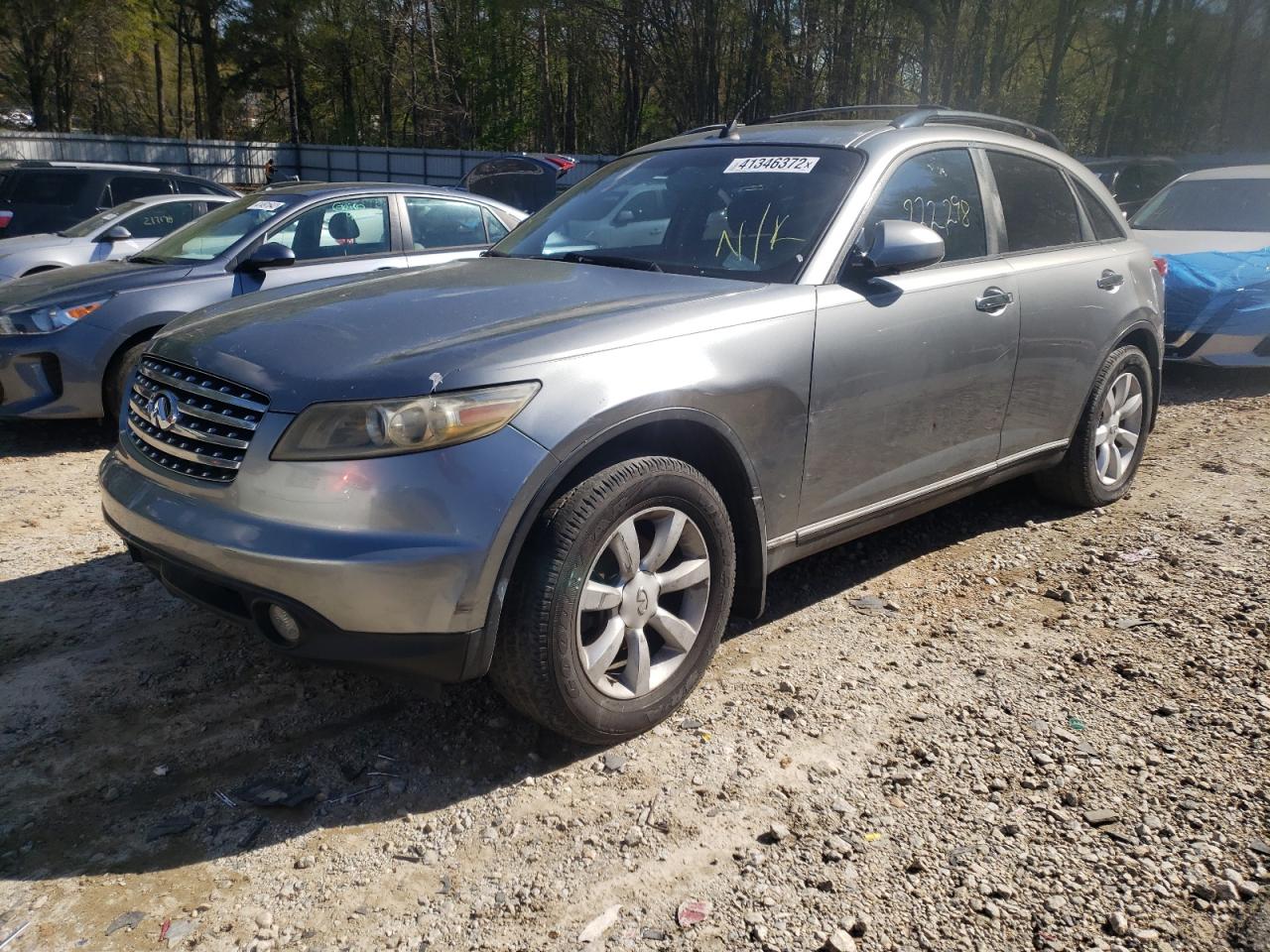Photo 2 from auction – 2005 INFINITI FX35 with VIN JNRAS08W45X208470