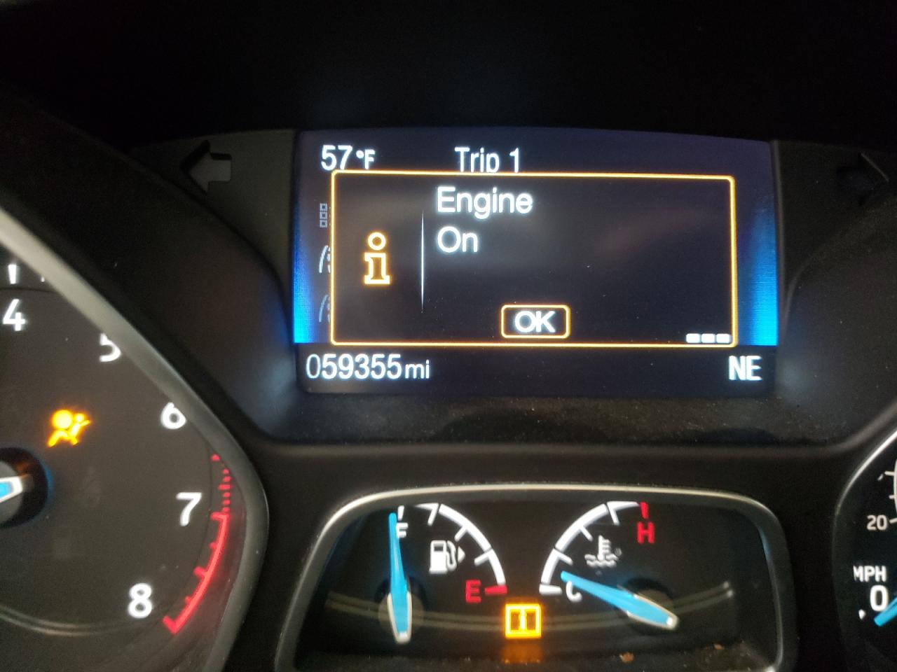 Photo 8 from auction – 2018 FORD FOCUS SE with VIN 1FADP3FEXJL255617