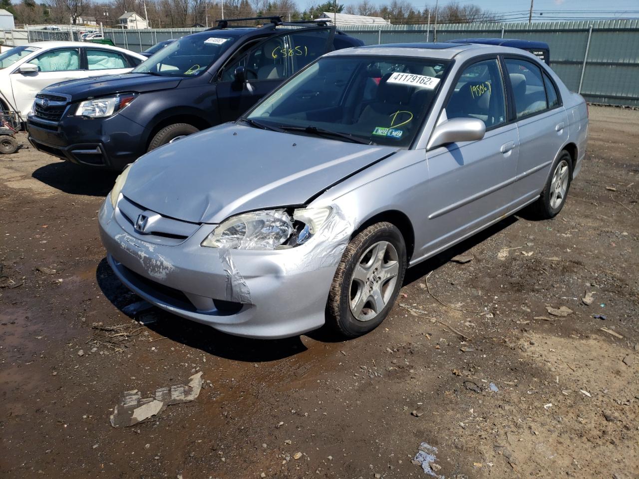 Photo 2 from auction – 2004 HONDA CIVIC EX with VIN 2HGES26864H520215