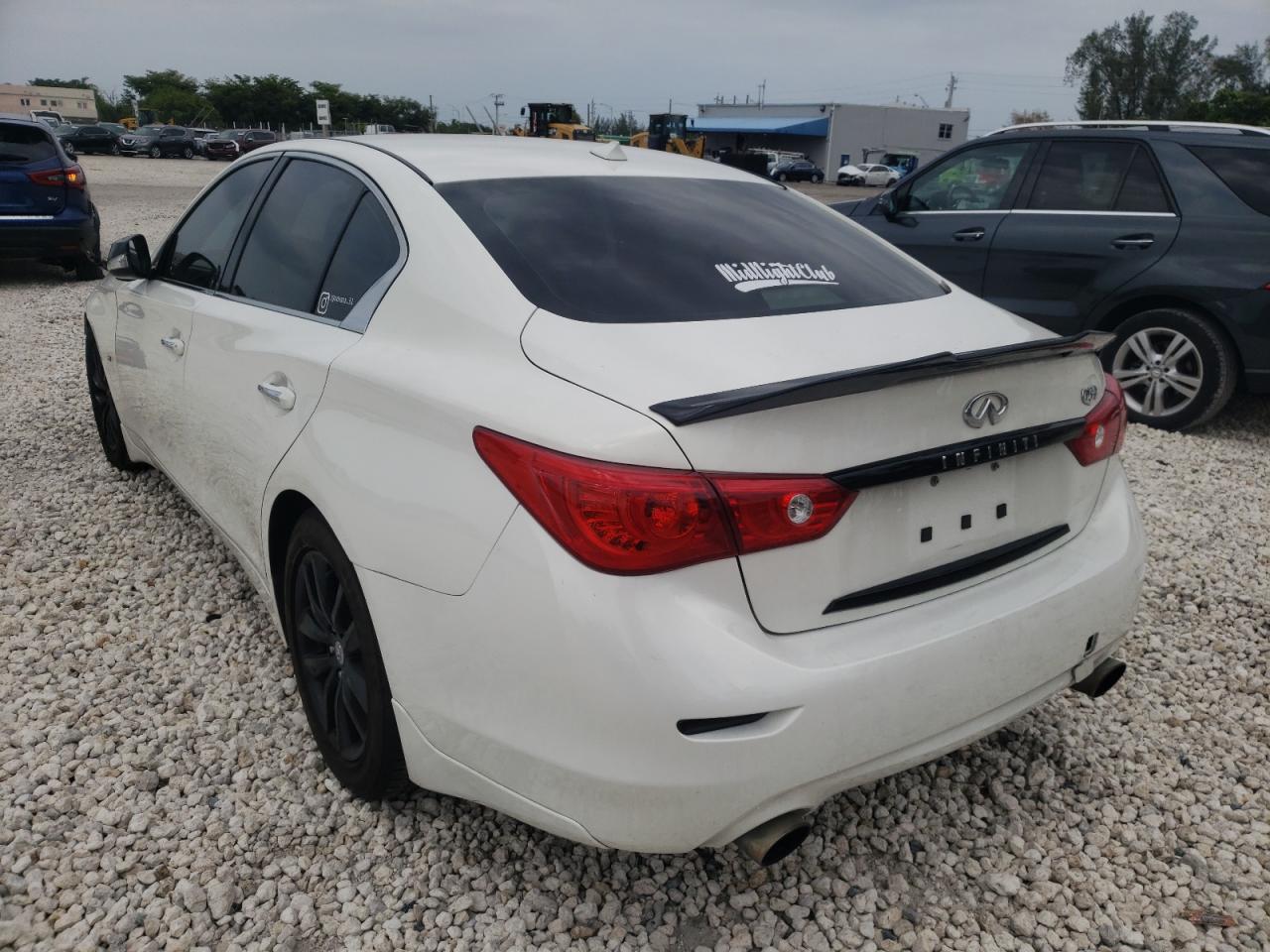 Photo 3 from auction – 2015 INFINITI Q50 BASE with VIN JN1BV7AP2FM344500