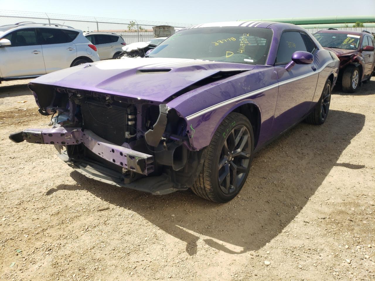 Photo 2 from auction – 2019 DODGE CHALLENGER with VIN 2C3CDZAG2KH574751