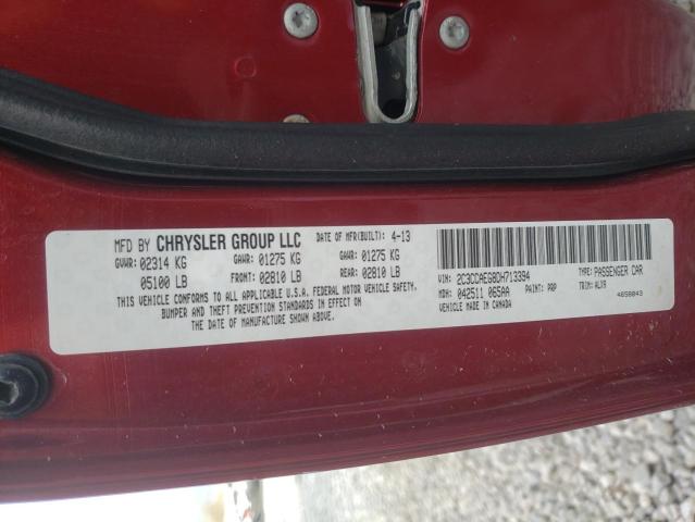 Photo 10 from auction – 2013 CHRYSLER 300C with VIN 2C3CCAEG8DH713394