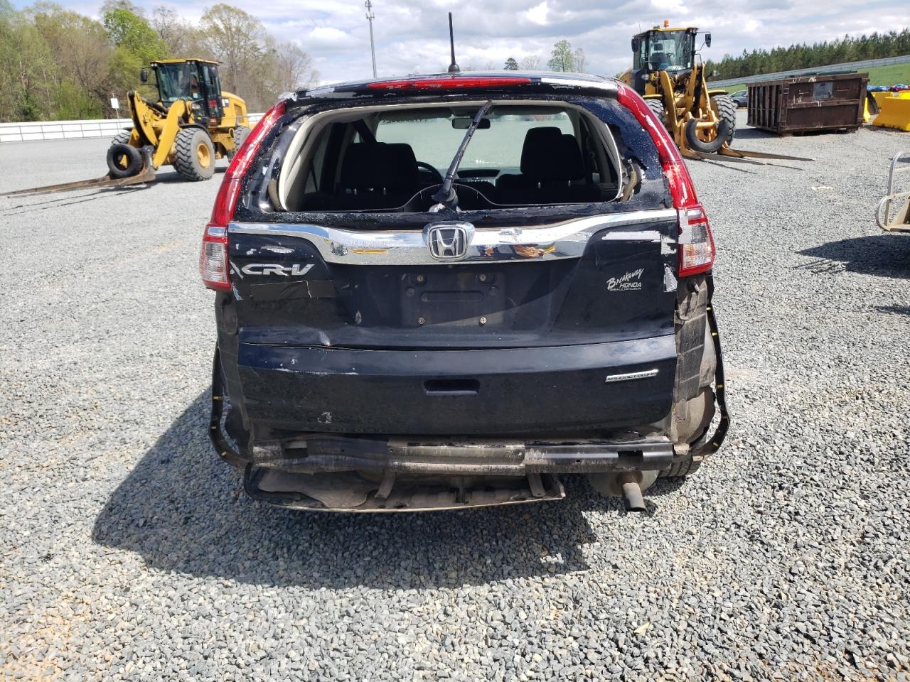 Photo 9 from auction – 2016 HONDA CR-V SE with VIN 2HKRM3H48GH517175