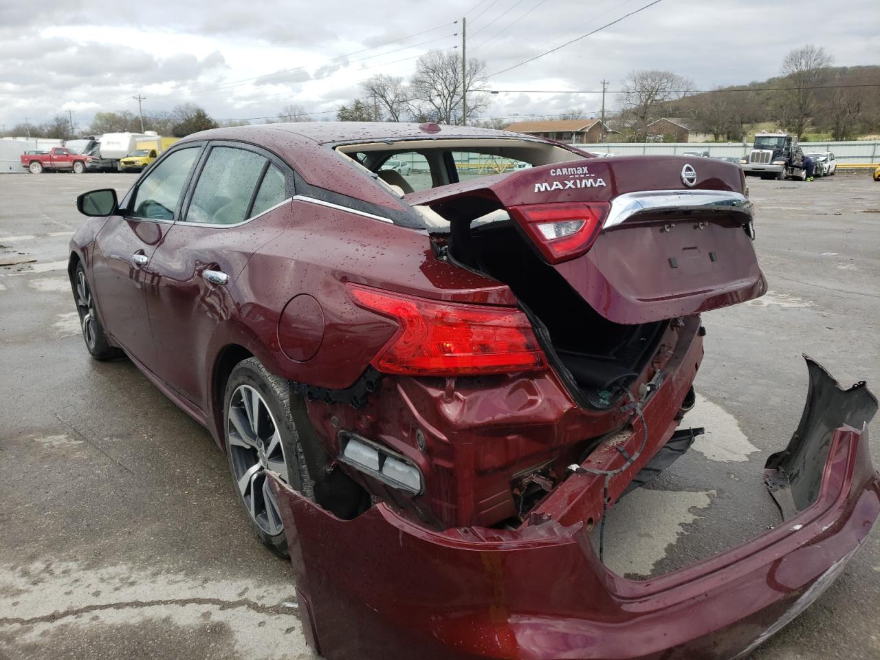 Photo 3 from auction – 2017 NISSAN MAXIMA 3.5 with VIN 1N4AA6AP2HC399039