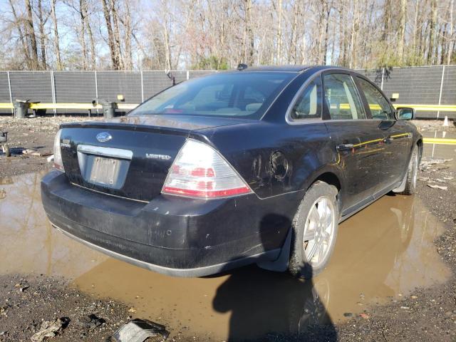 Photo 4 from auction – 2008 FORD TAURUS LIM with VIN 1FAHP25W28G122472