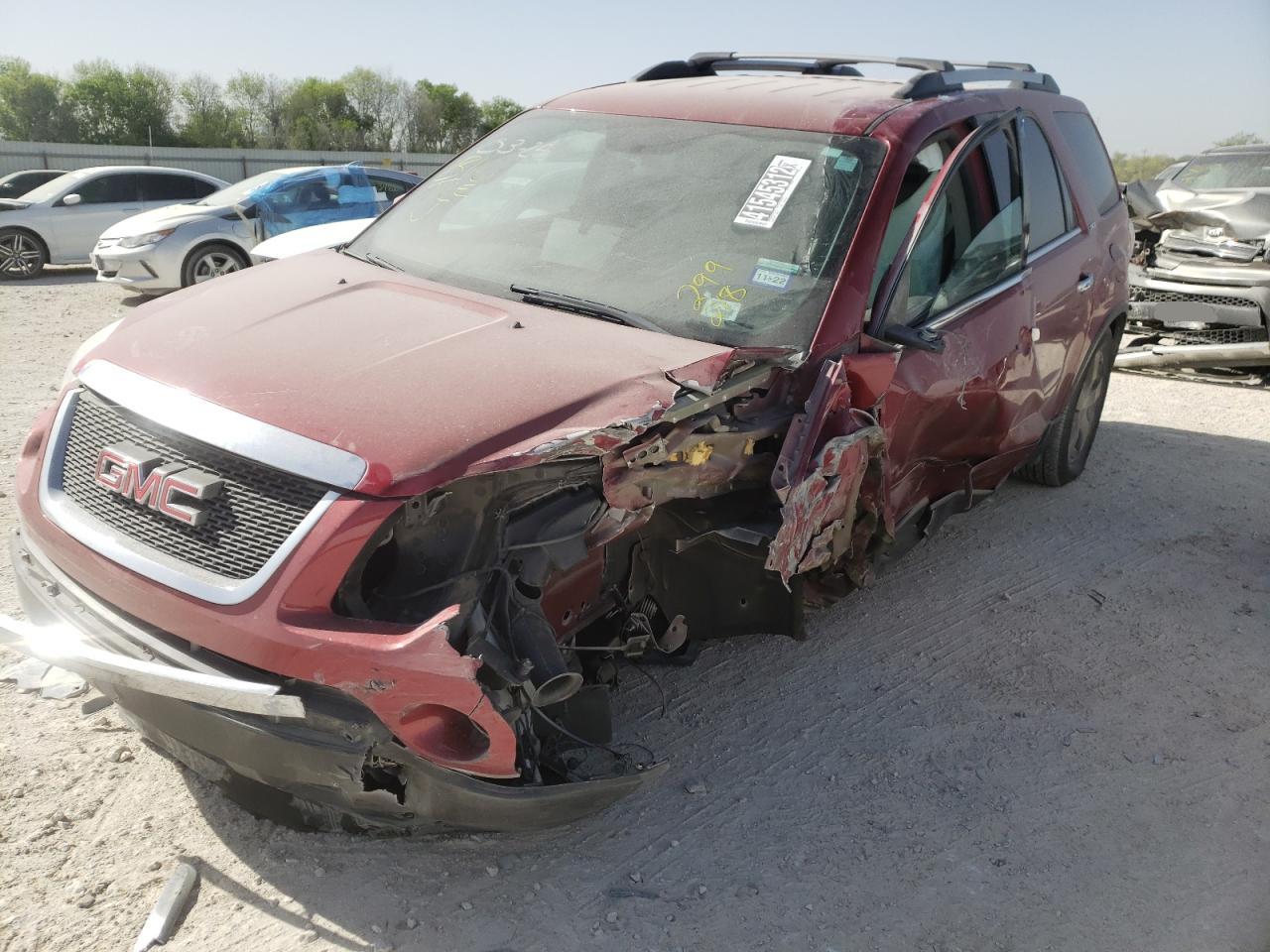 Photo 2 from auction – 2012 GMC ACADIA SLT with VIN 1GKKRRED4CJ299218