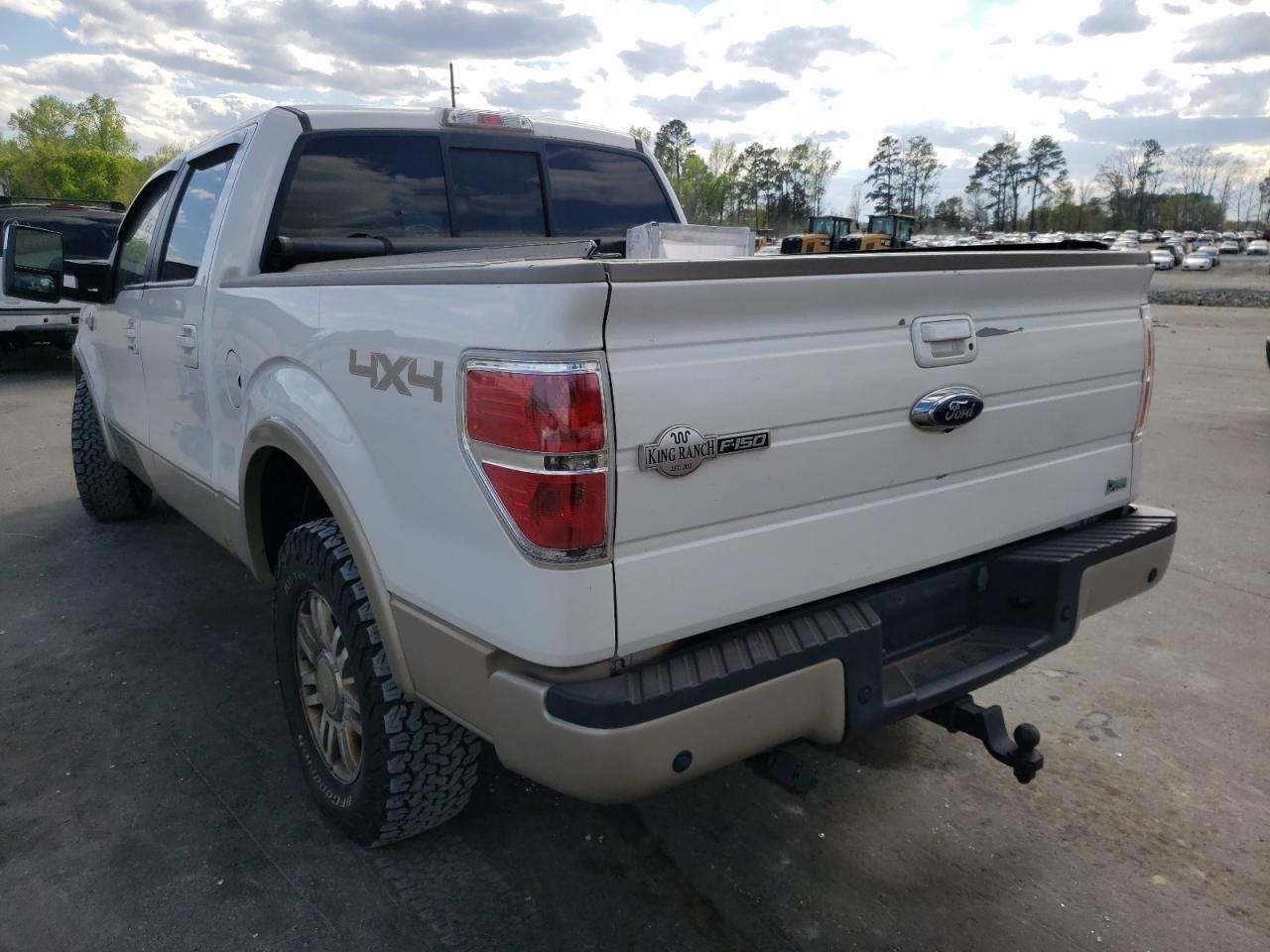 Photo 3 from auction – 2010 FORD F150 SUPER with VIN 1FTFW1EV8AKE04317