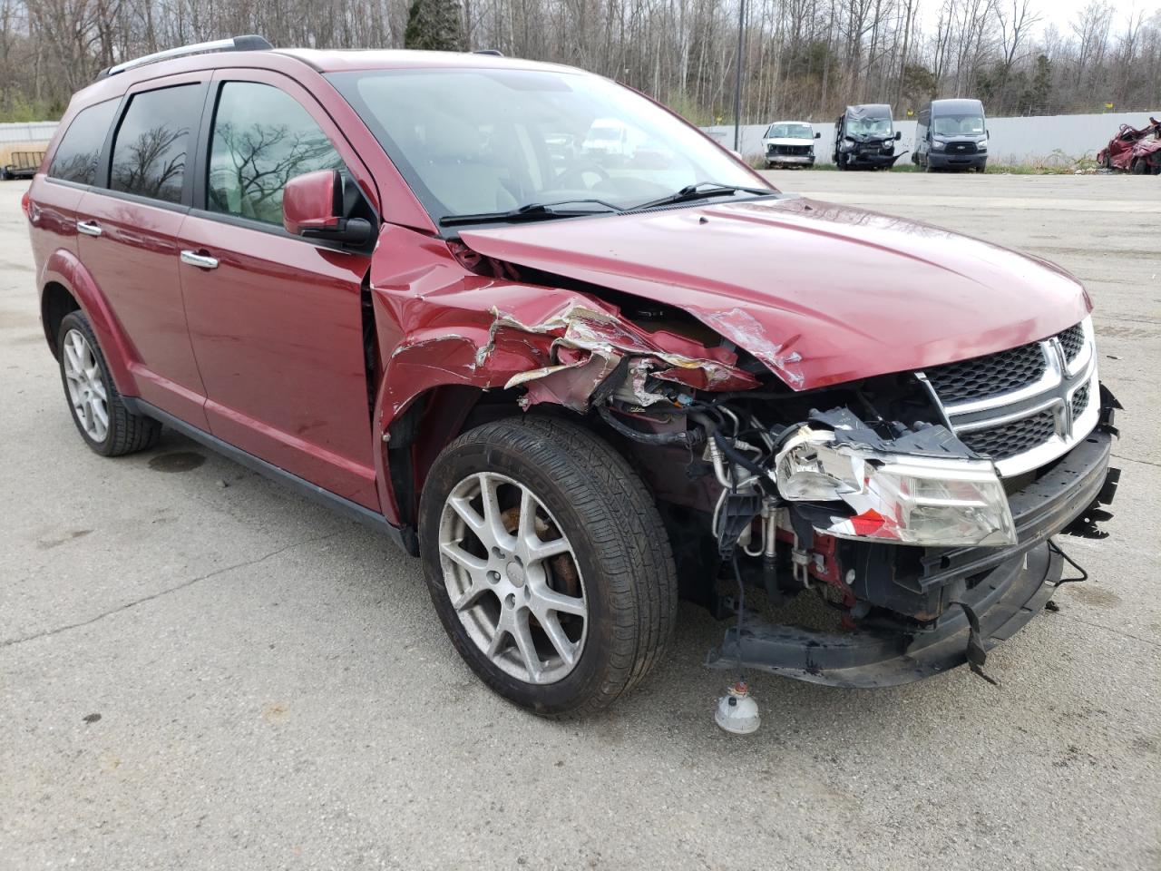 DODGE JOURNEY CR 2011 with VIN 3D4PG3FG8BT540107 - Photo from auction