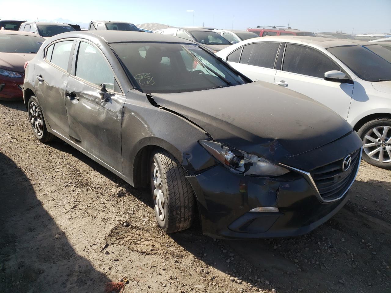 MAZDA 3 HATCHBAC 2014 with VIN JM1BM1K78E1182416 - Photo from auction