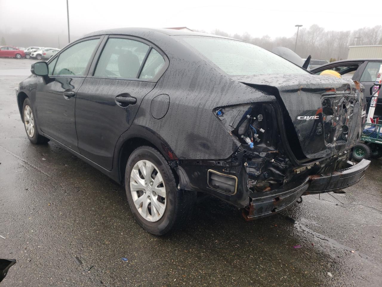 Photo 3 from auction – 2012 HONDA CIVIC LX with VIN 19XFB2F54CE375839