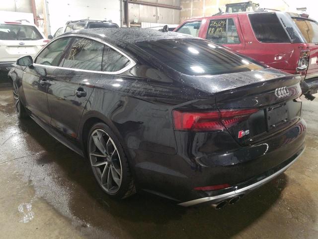 Photo 3 from auction – 2018 AUDI S5 PREMIUM with VIN WAUB4CF55JA109578