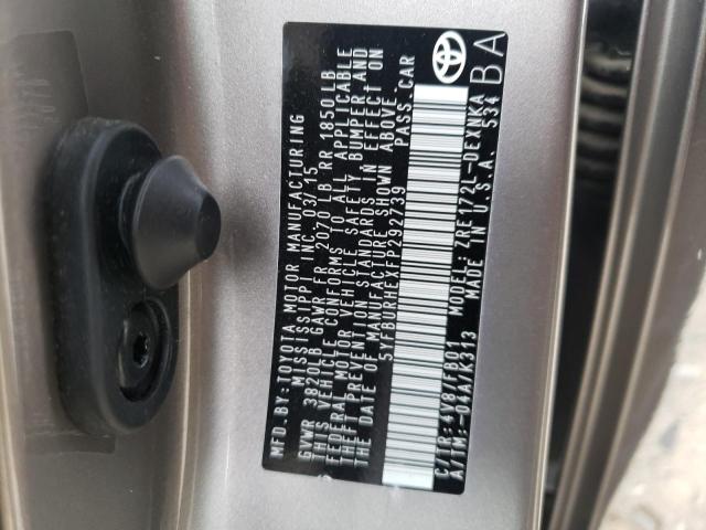 Photo 10 from auction – 2015 TOYOTA COROLLA L with VIN 5YFBURHEXFP292739