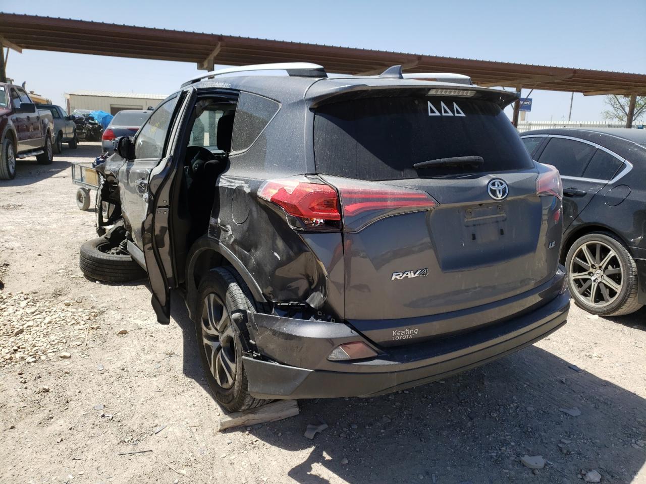 Photo 3 from auction – 2017 TOYOTA RAV4 LE with VIN JTMZFREV7HJ720996