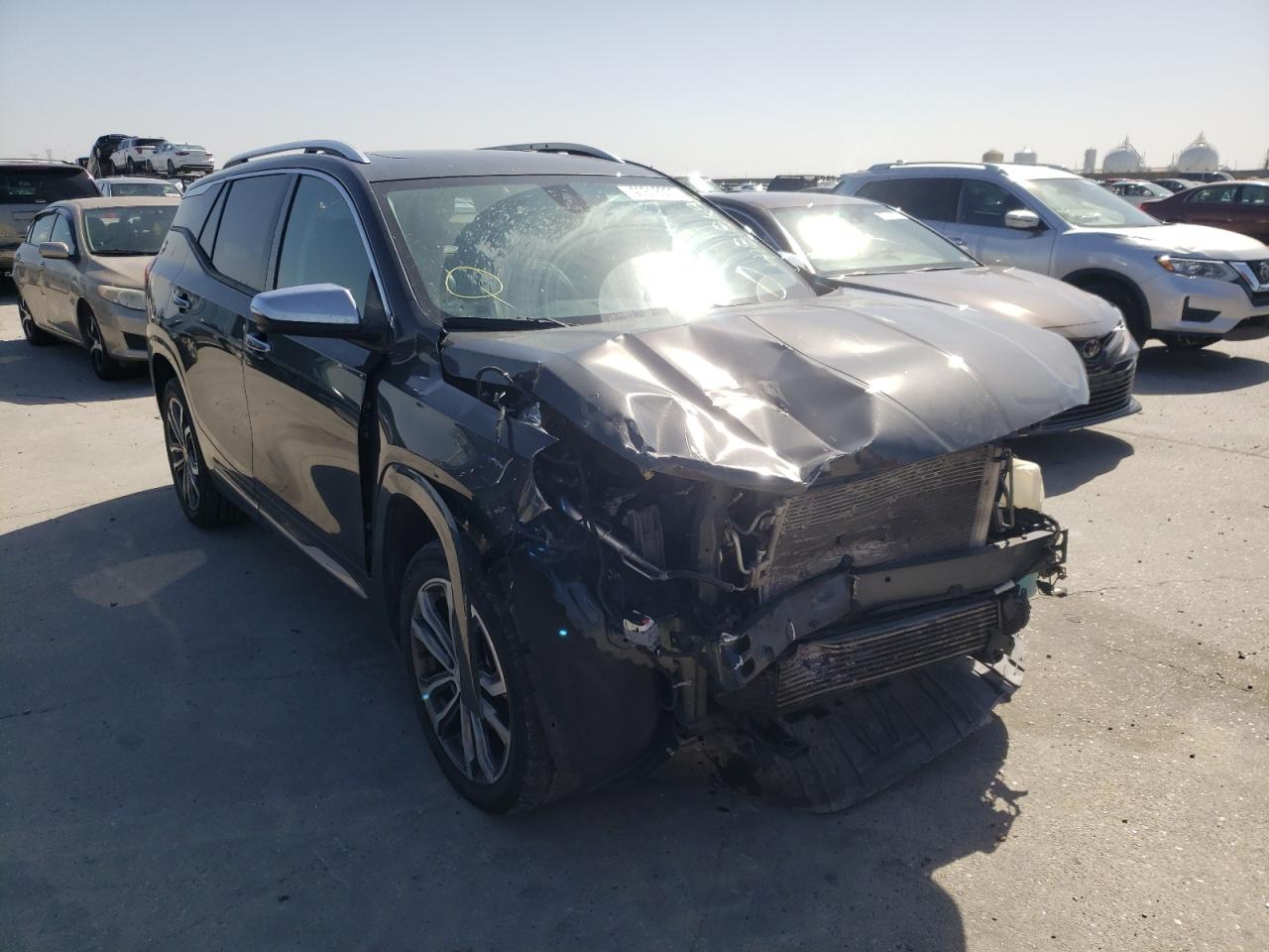 GMC TERRAIN DE 2018 with VIN 3GKALXEX0JL314962 - Photo from auction