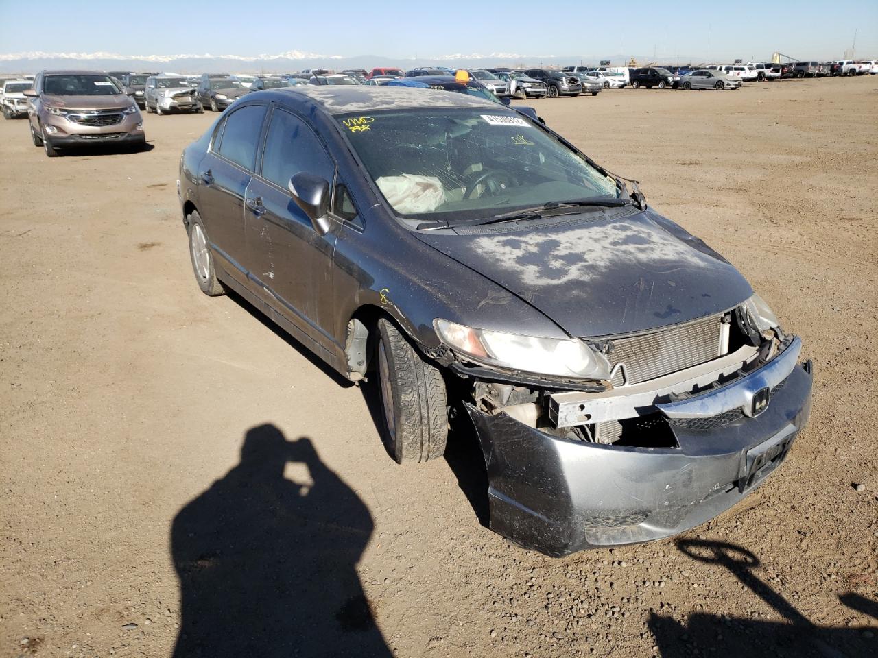 HONDA CIVIC HYBR 2009 with VIN JHMFA36229S012555 - Photo from auction