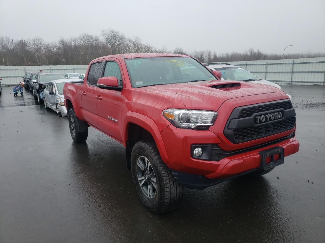 TOYOTA TACOMA DOU 2017 with VIN 3TMDZ5BN8HM034287 - Photo from auction