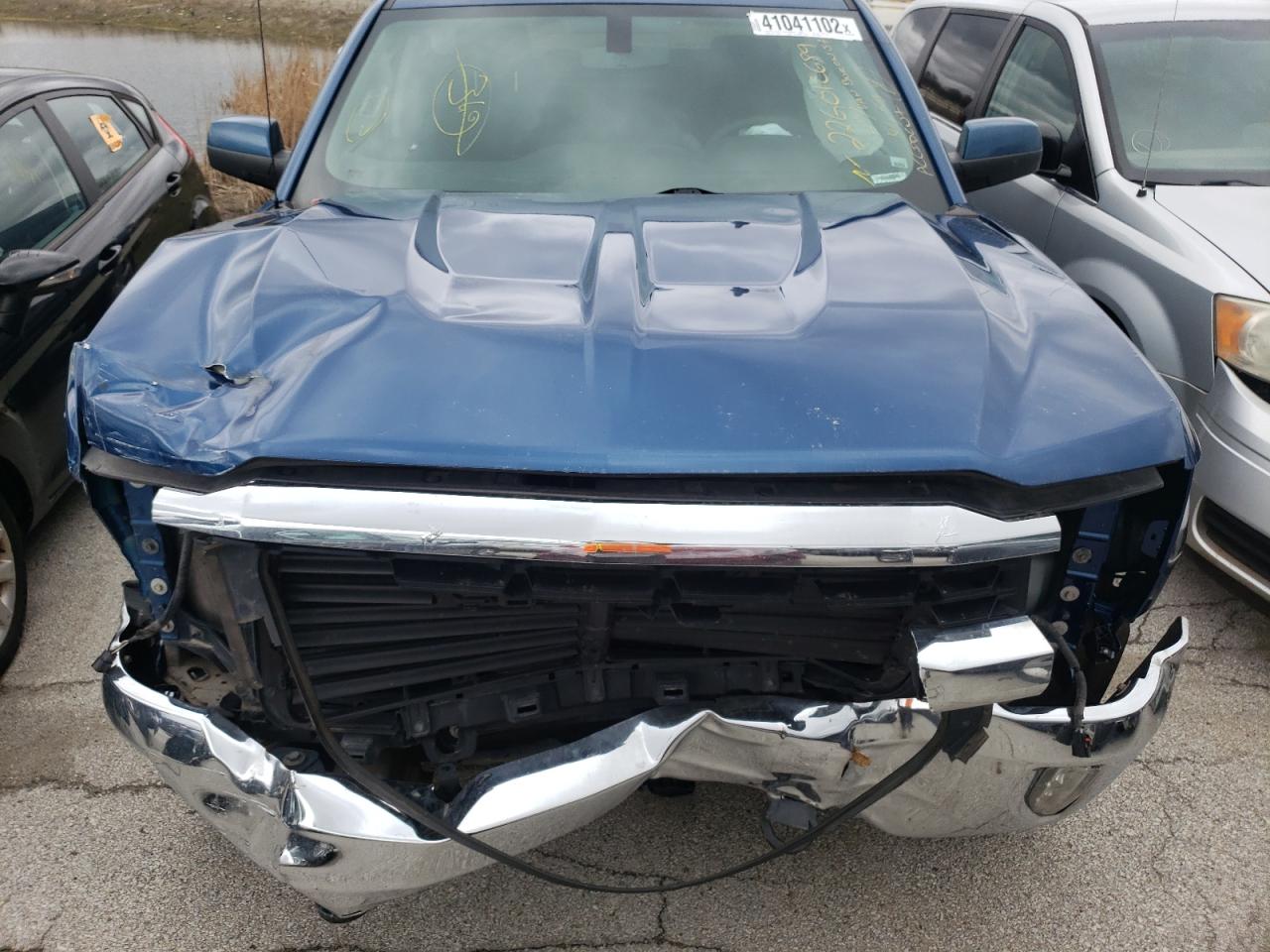 Photo 7 from auction – 2017 CHEVROLET SILVERADO with VIN 1GCUKREC4HF192292