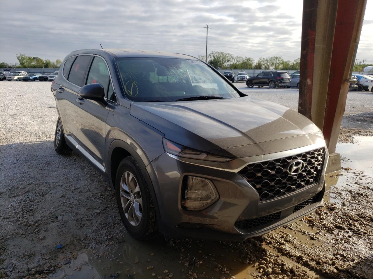 HYUNDAI SANTA FE S 2019 with VIN 5NMS23AD8KH090877 - Photo from auction