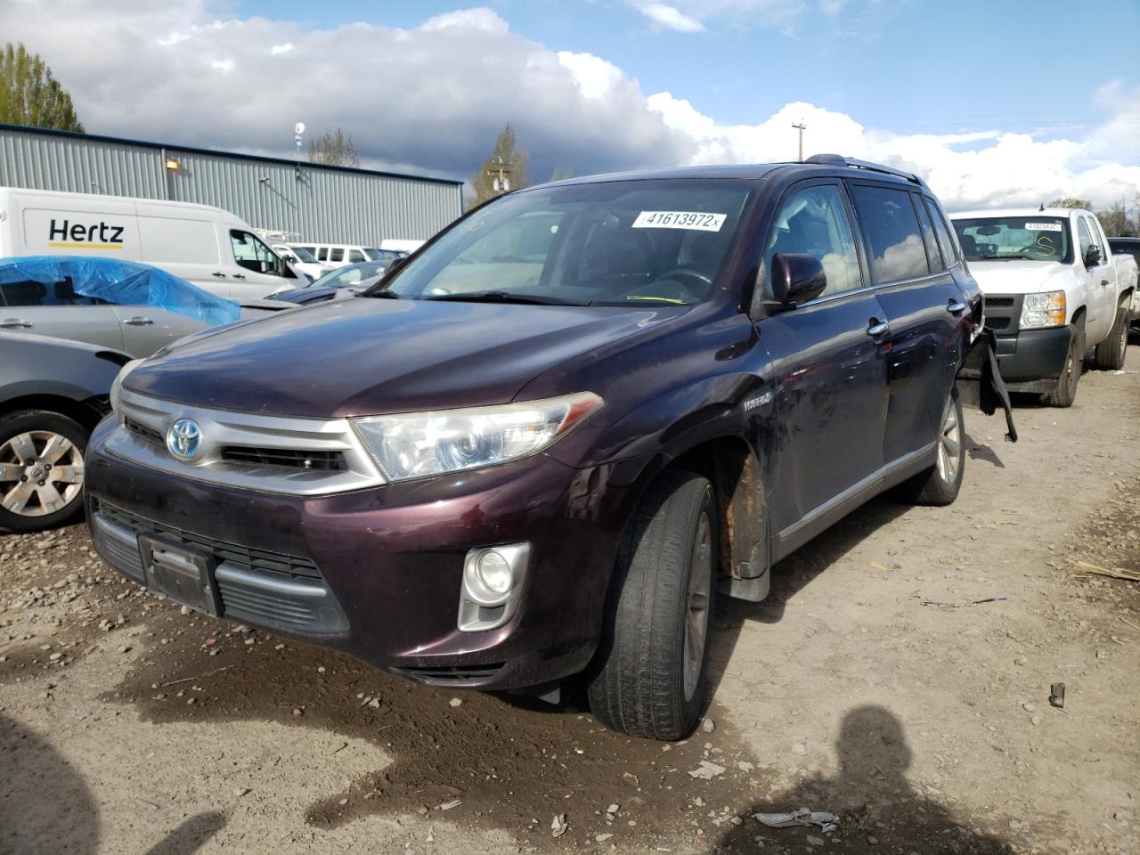 Photo 2 from auction – 2013 TOYOTA HIGHLANDER with VIN JTEDC3EHXD2017869
