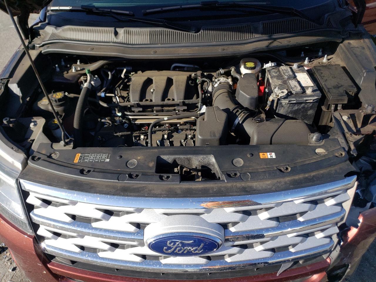 Photo 7 from auction – 2018 FORD EXPLORER X with VIN 1FM5K7D80JGC33471
