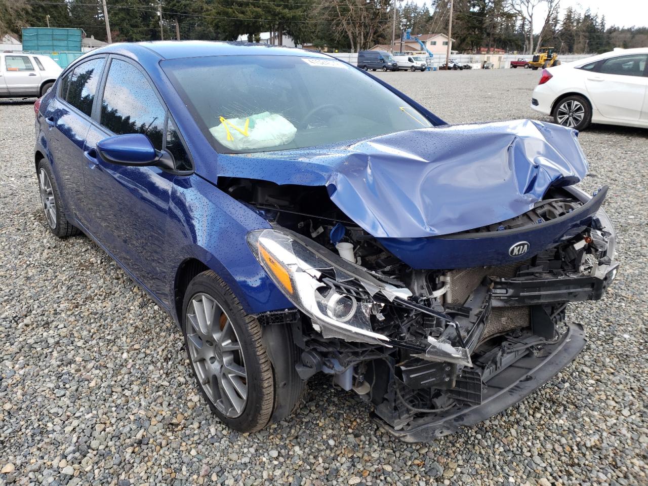 KIA FORTE LX 2018 with VIN 3KPFL4A75JE180587 - Photo from auction